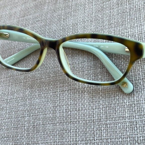 Banana Republic Women Eyeglasses NORA JZH Frame Brown Tortoise Glasses 50[]16 - Picture 3 of 12
